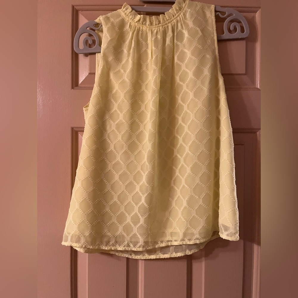 Banana Republic sleeveless blouse